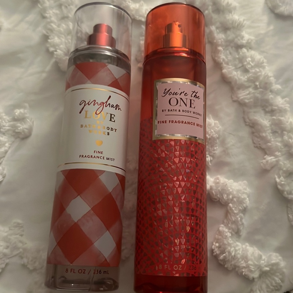 You’re the one & gingham love perfume- make an offer.